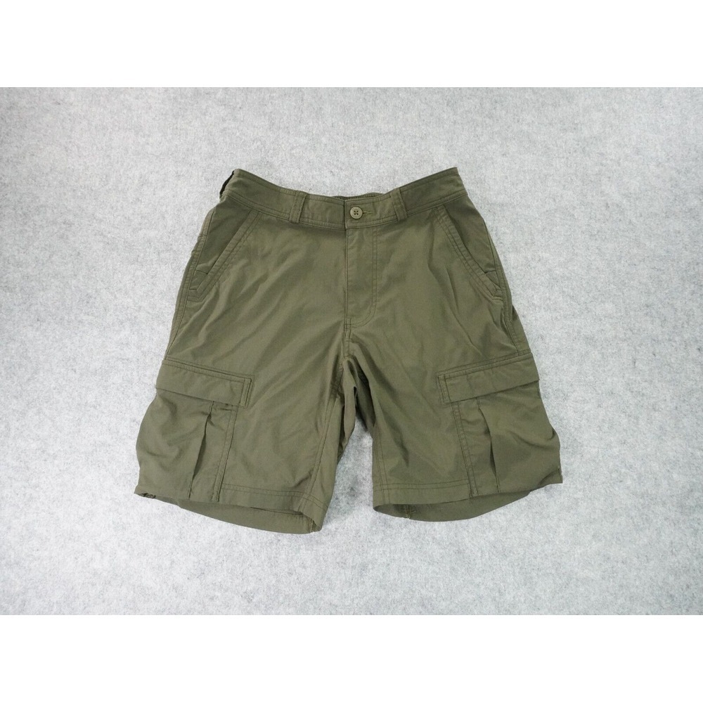 REI Co-Op Shorts Mens 30 Green Cargo Nylon Lightweight‎ Hiking Men Relaxed